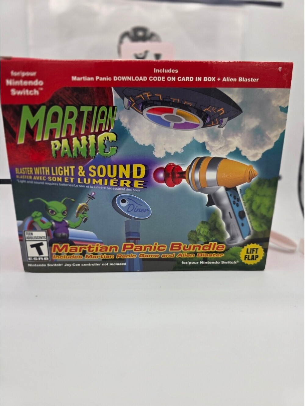 Martian Panic Alien Blaster Nintendo Switch